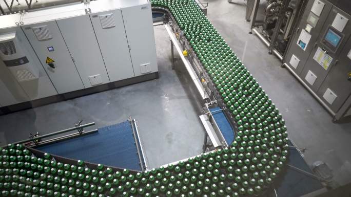 输送机运输水瓶生产设备自动化工厂制造