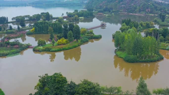 七彩云南古滇名城古滇湿地公园