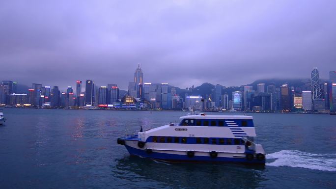 香港维多利亚港风景