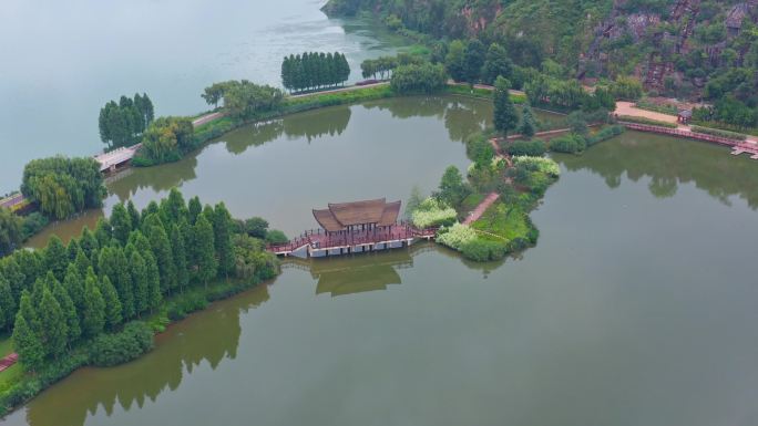 七彩云南古滇名城古滇湿地公园