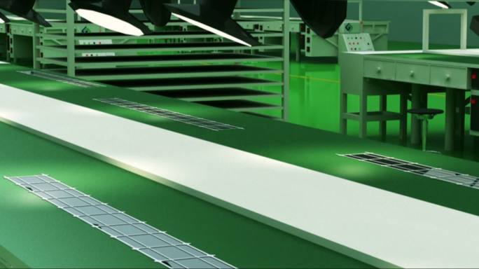 太阳能板加工 自动化工厂 光伏板生产设备
