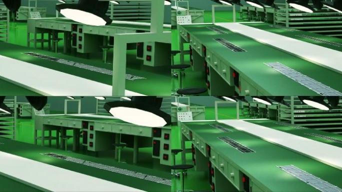 太阳能板加工 自动化工厂 光伏板生产设备