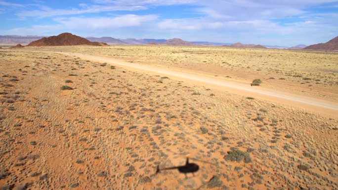 无人机拍摄纳米比亚景观