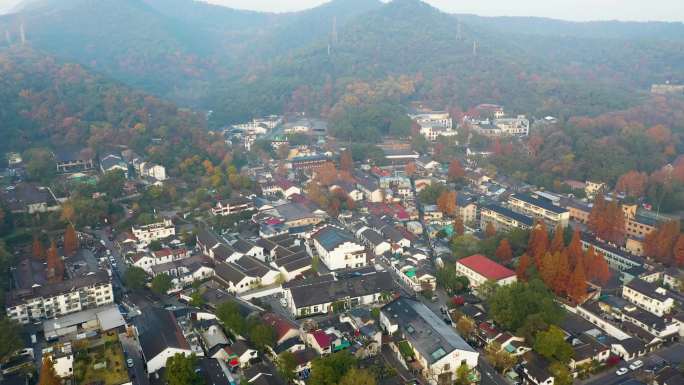 杭州上城区馒头山社区航拍