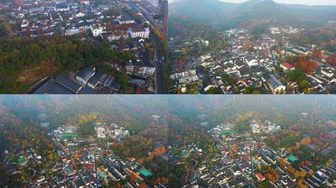 杭州上城区馒头山社区航拍