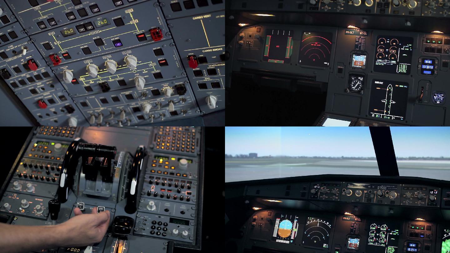 喷气式飞机座舱中的系统和仪器