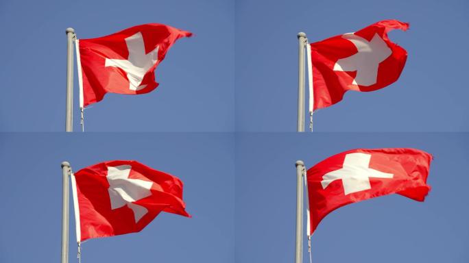 4k-瑞士旗帜