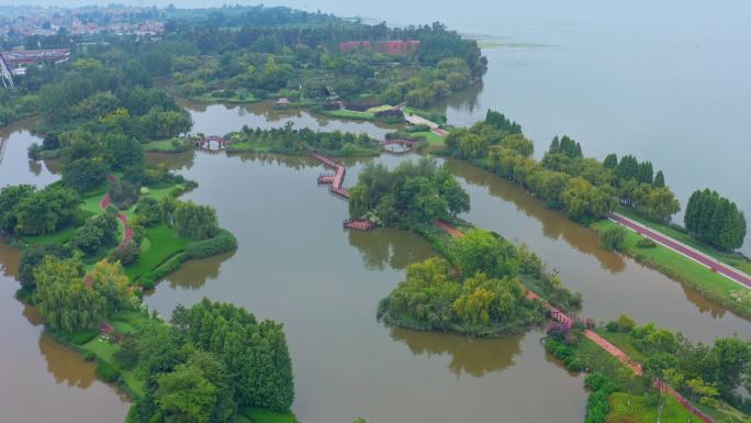 七彩云南古滇名城古滇湿地公园