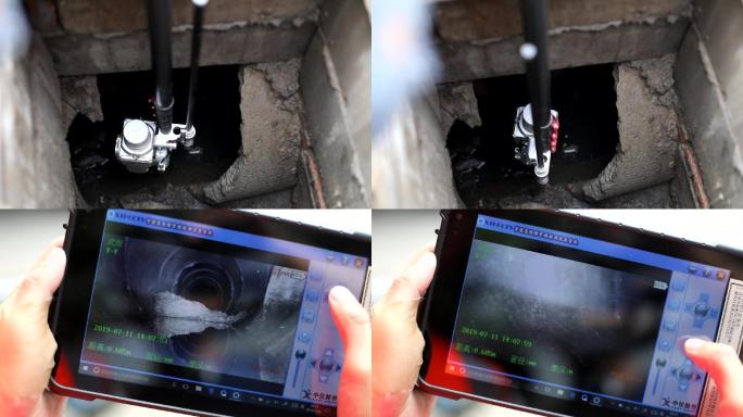 污水井排污摄像头监测