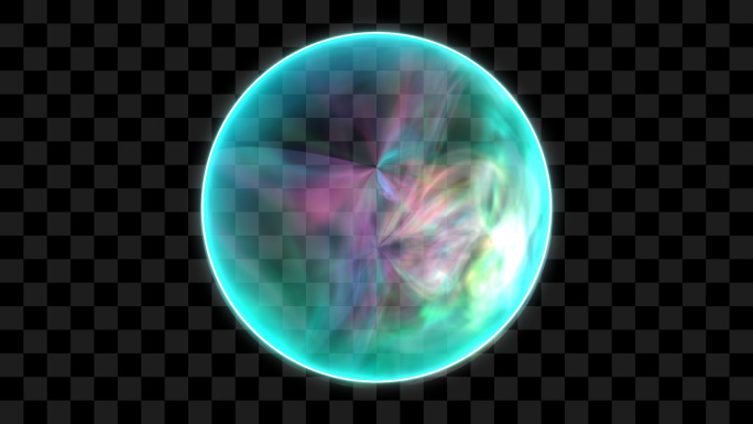 抽象魔幻能量球5-循环+alpha