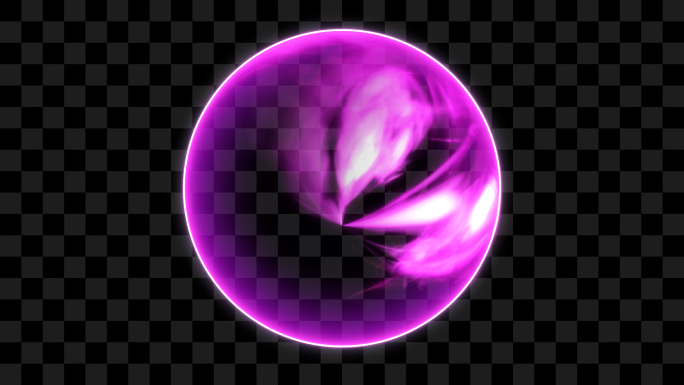 抽象魔幻能量球4-循环+alpha