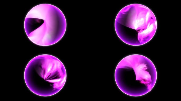 抽象魔幻能量球4-循环+alpha
