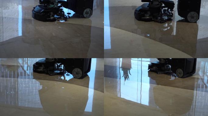 机器人清洁地板