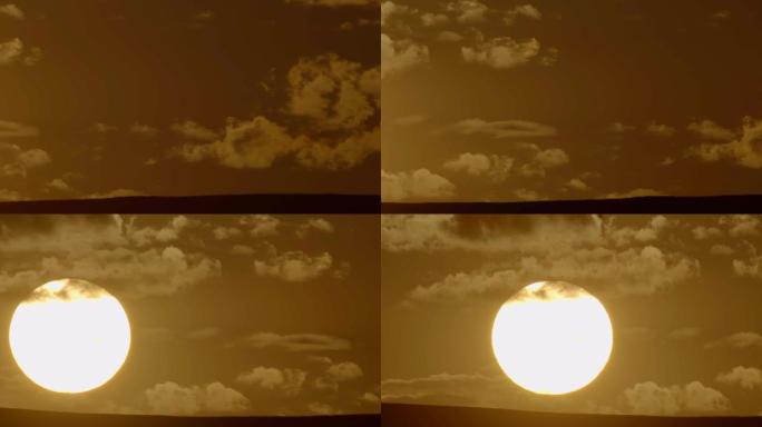 夕阳 落山 余晖 傍晚 日落 日照 黄昏