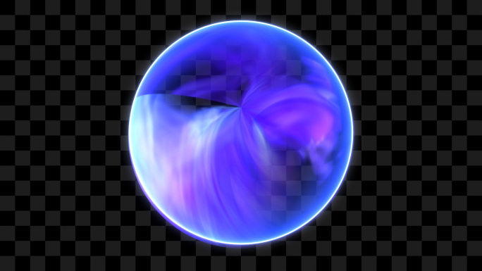 抽象魔幻能量球1-循环+alpha