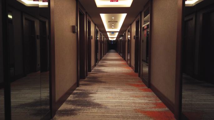 豪华酒店客房走廊地毯高档住宿旅馆