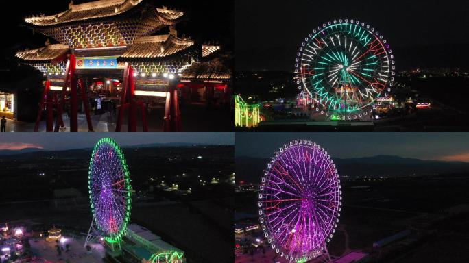 宝鸡市夜景