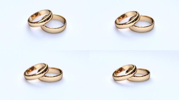 结婚戒指对戒婚礼结婚信物