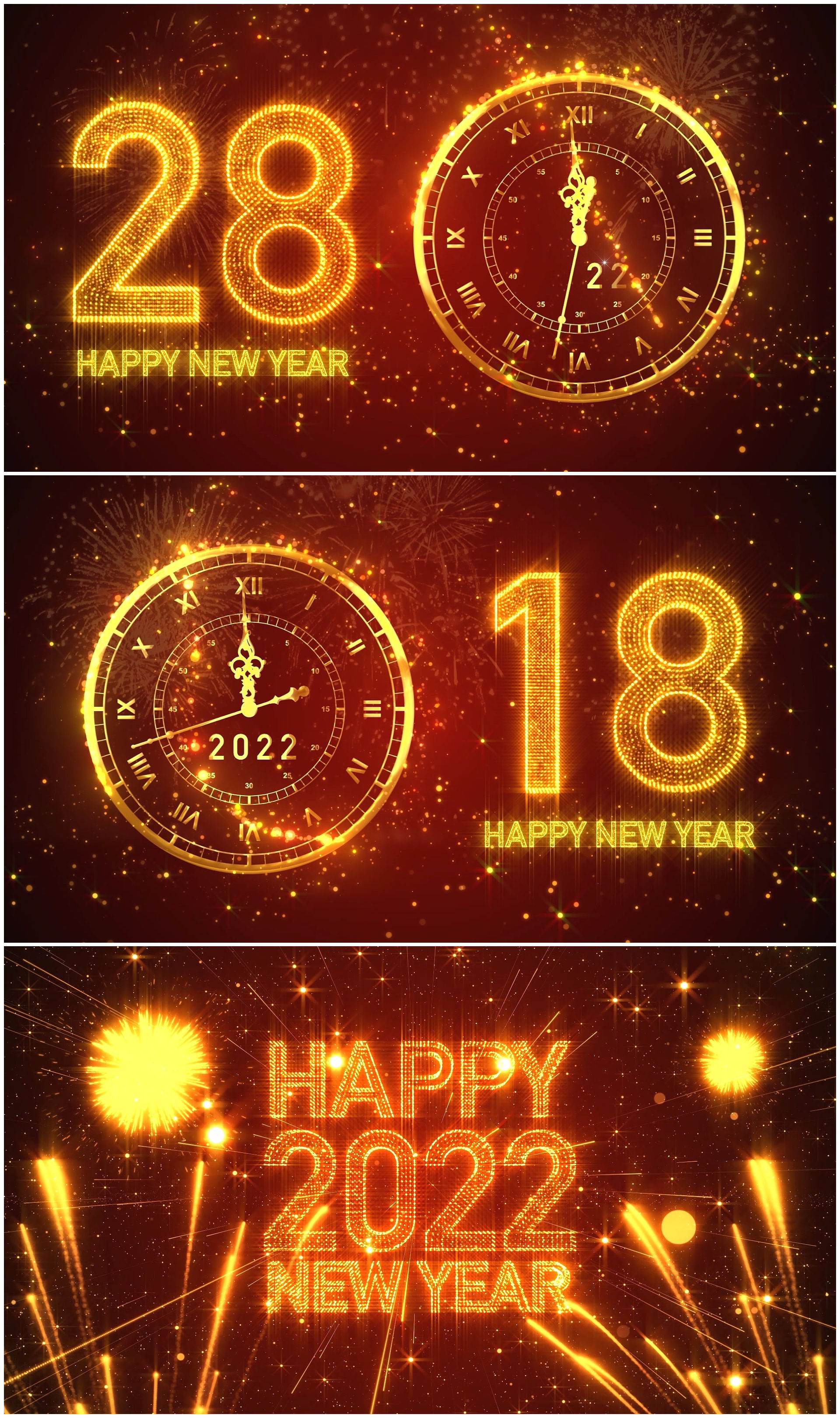 2022年虎年30秒跨年倒计时ae模板