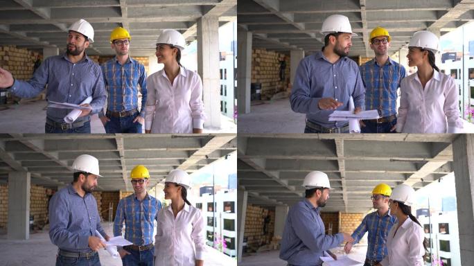 建筑工地项目工程师-安全帽行业-规划房地