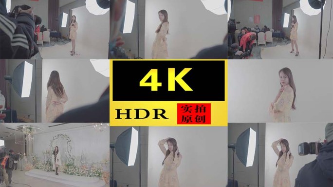 【4K】摄影棚摄影