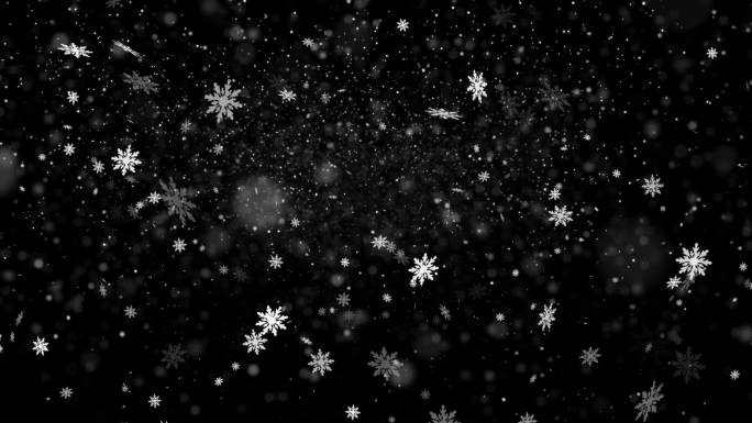 雪花背景平安夜圣诞节素材唯美夜空
