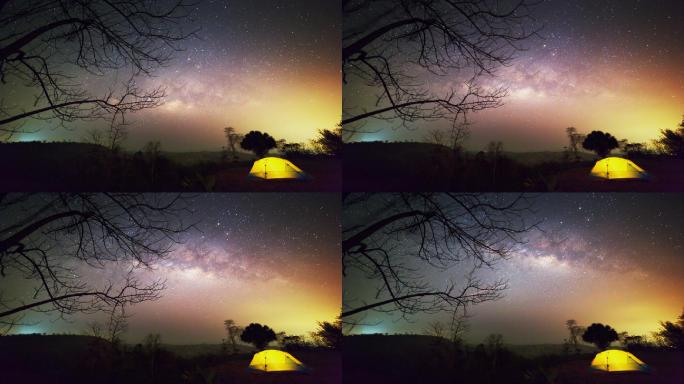 夜空星空天文观测野外生存