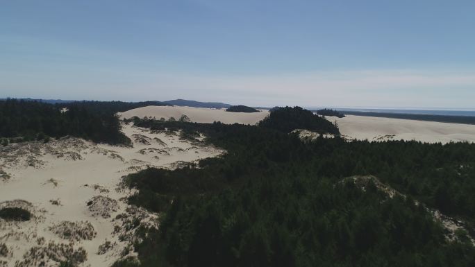 太平洋西北部俄勒冈州海岸线