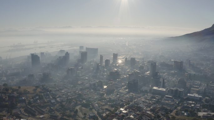 开普敦市中心西开普省非洲全景南非首都