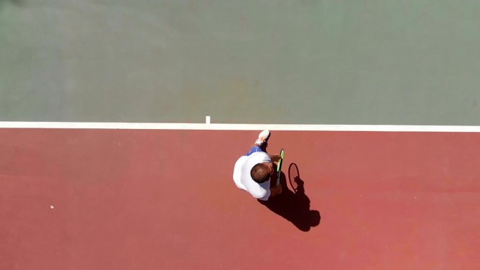网球运动员健康游戏斗争