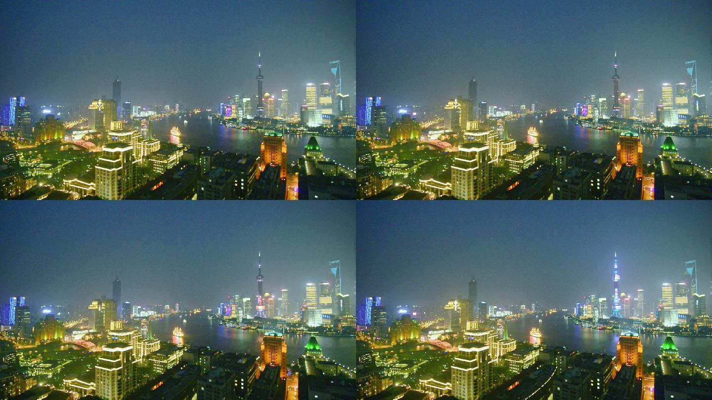 上海魔都城市夜景