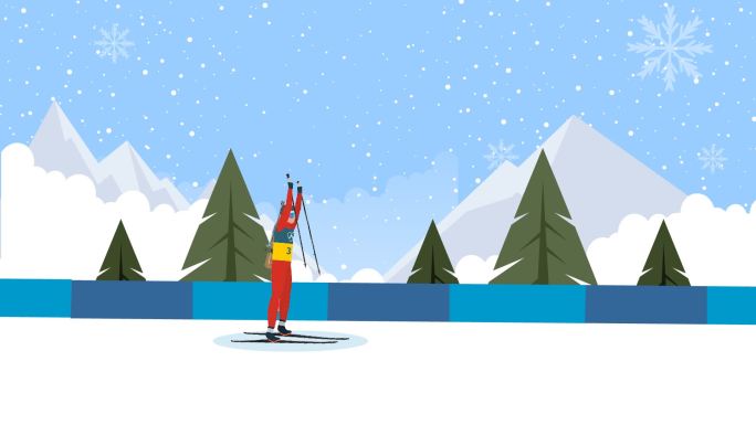冬奥滑雪跳台滑雪比赛赛事活动北欧两项
