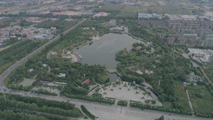 安平宣传片素材汉王公园中国丝网产业基地
