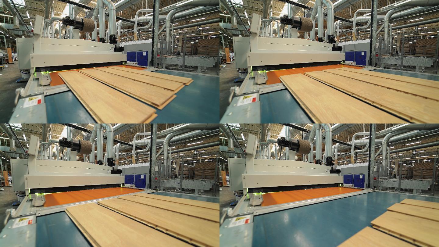地板制造企业建材板材加工生产自动化