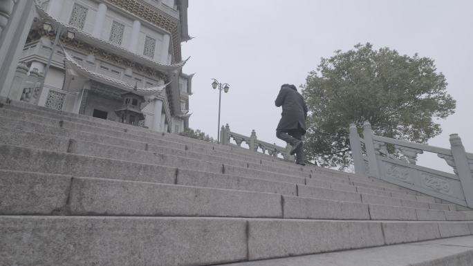 塔 横店 三教塔 风景 空镜