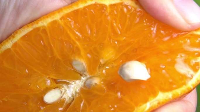 挤压橘子炸果子新鲜开果维C农产品