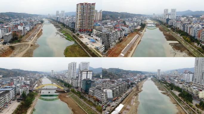 4K 河道河堤建设治理工程