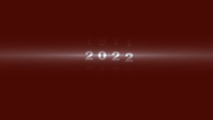 1962年-2022年时间滚动时间流逝