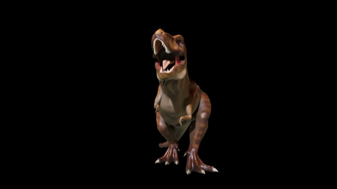 恐龙恐龙复原动画白垩纪时期动物侏罗纪公园