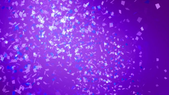 紫色五彩纸屑纸屑彩带喷射爆炸生日纪念日