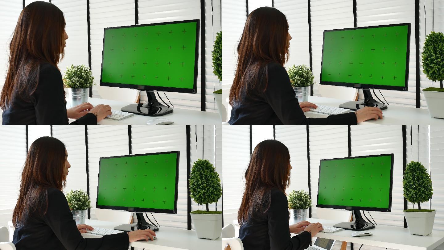 计算机绿屏在现代办公中的应用