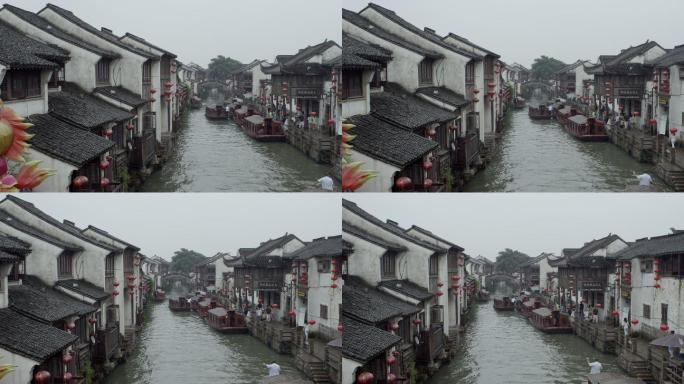 江苏苏州古城七里山山塘街