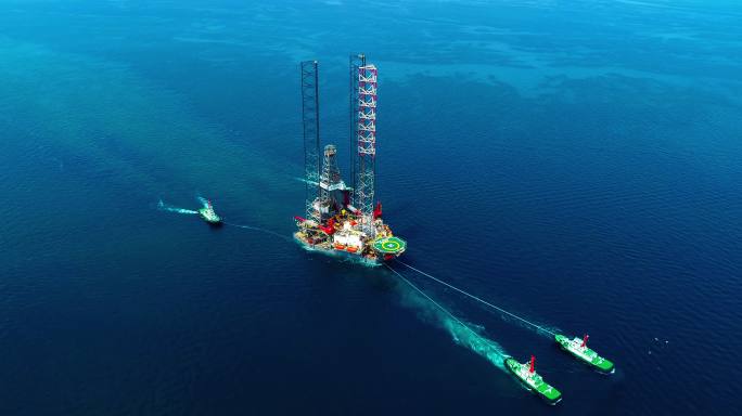 海上石油平台工业中国油田开采