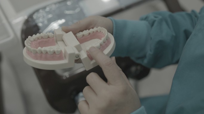 牙医口腔诊所牙模道具Clog3佳能50帧