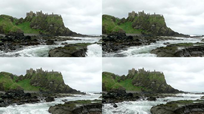 北爱尔兰邓卢斯城堡