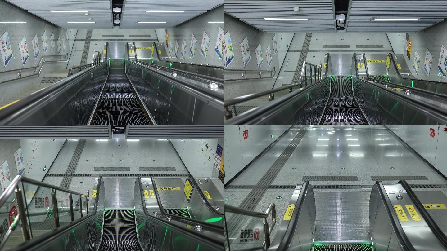 合肥地铁3号线扶手电梯