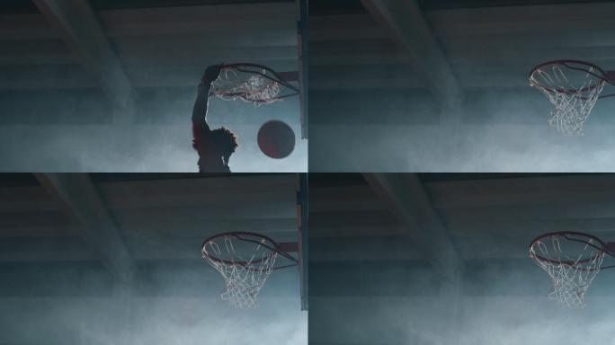 在打篮球的人视频素材球衣抢断投篮助攻