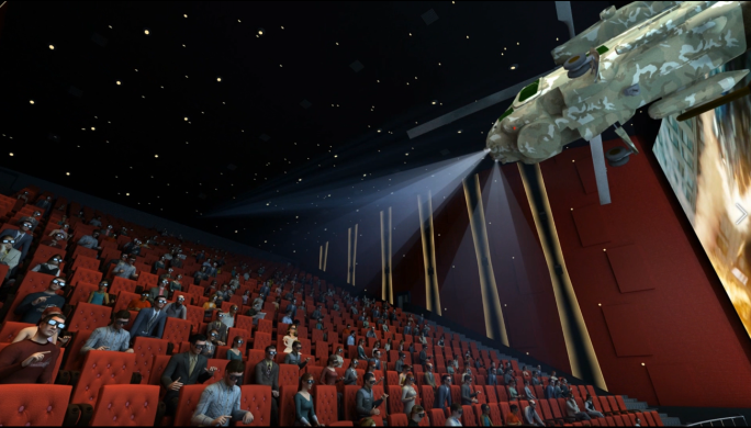 IMAX 影院 看电影 电影院 3D