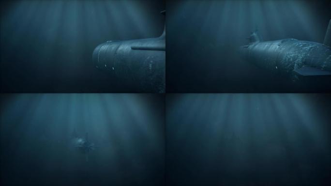 潜水艇三亚潜水游泳海南海岛