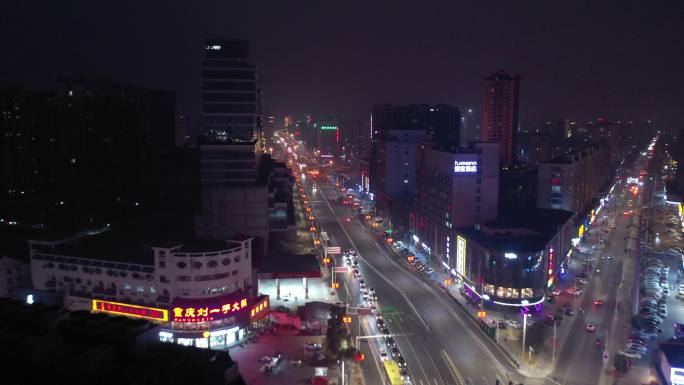 宿迁水韵城-霸王举鼎夜景